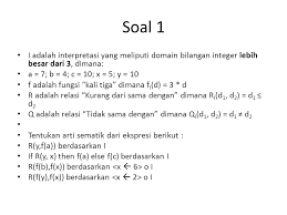 Juga ditunjukkan sinonim dari kata, etimologi. Latihan Kalkulus Predikat Part 2 Ppt Download