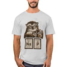 Amazon Com Zazzle Mens Basic T Shirt Chemistry Sloth