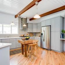 The 'build me up' premiere featured two gorgeous renovations 25 photos. Clever Small Kitchen Ideas Using Grey Shaker Cabinets Best Online Cabinets