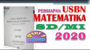 Soal latihan usda aspd matematika kelas 6 vi sd mi 2021 paket 1 beserta kunci jawaban dan pembahasannya soal pas matematika peminatan kelas 12 xii smama k13 kunci jawaban dan pembahasannya latihan soal usbn usda aspd matematika sdmi tahun 2021. Persiapan Usda Usbn Matematika Sd Mi 2021 Pembahasan Soal Usbn Sd Youtube