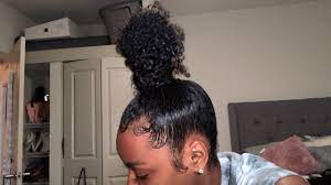 Updated Ninja Bun On Natural Hair Bad Hair Day Fix Quick College Edition Youtube Natural Hair Bun Styles Natural Hair Styles Bad Hair