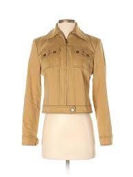 Details About David Meister Women Brown Jacket 4