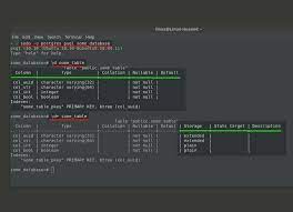 the postgresql describe table statement objectrocket