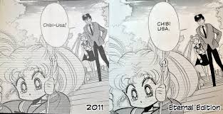 Chibiusa grown up sailor moon eternal. Snowwolf S Howlings English Manga Another Story Sailor Moon Eternal Edition Volume 3 Comparison Kodansha Vs Kodansha