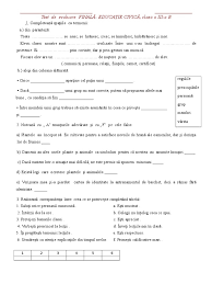 Flora e fauna (prof.ssa elisa mapelli mozzi). Evaluare Finala Ed Civica Clasa A Iii A