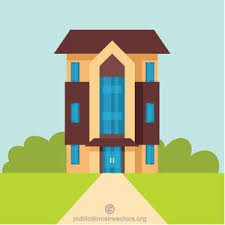 Publicdomainvectors Org Tall House House Free Clip Art Belding