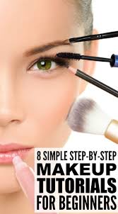 Step by step on how to apply eyeshadow. 8 Step By Step Makeup Tutorials For Beginners Makeup Tutorial For Beginners How To Apply Makeup Makeup For Beginners