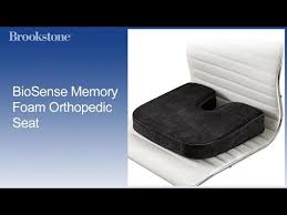Biosense Memory Foam Pillow Washing Instructions Biosense Memory Foam Orthopedic Seat Youtube