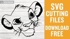 Download Simba Cartoon Svg Free Cutting Files For Cricut Silhouette Free Download Youtube