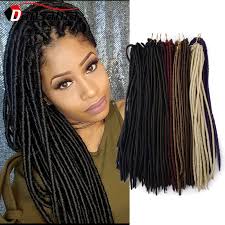 Human hair dreadlocks extensions with blonde tips. Dansama Soft Dreadlocks Crochet Braiding Hair Extensions Faux Locs Braids Natural False Hair Locs Straight Bundles 18inch Blonde Buy At The Price Of 5 84 In Aliexpress Com Imall Com