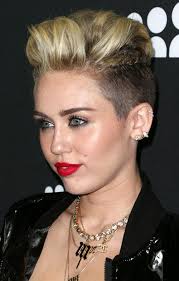 Needs some guts to have this haircut. Miley Cyrus Haircuts And Hairstyles 20 Ideas For Hair Of Any Length