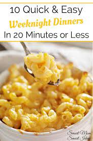 10 Quick And Easy Dinners For Kids You Can Make In 20 Minutes Or Less Easy Dinners For Kids Easy Kid Friendly Dinners Quick Weeknight Dinners