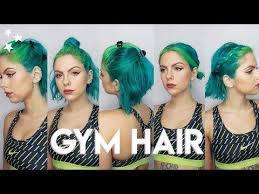 Gym Hairstyles For Short Hair Youtube Gym Hairstyles Short Hair Up Workout Hairstyles