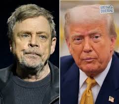 Mark Hamill told his wife they were leaving the U.S. because of Donald  Trump: "She said, 'I'm surprised you would allow him to force you out of  your own country.' That son