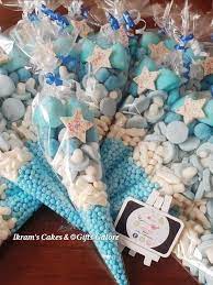 5 Blue Baby Shower Large Sweet Cones Personalised Gifts New Etsy Baby Shower Candy Baby Boy Shower Baby Shower