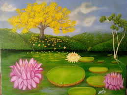 Obrigada a equipe vitoria regia. Vitoria Regia Painting By Ademirbarbosa Artmajeur