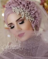 Image May Contain 1 Person Wedding Hijab Styles Bridal Cap Muslimah Wedding Dress