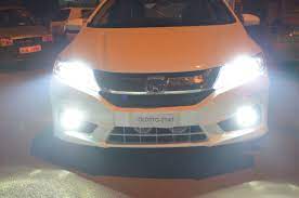 Kmh Car Cree Led Light Installed In Honda City Shop Online At Carplus Carlights Carheadlight Carproductsonlin Car Accessories Car Online Shopping Stores