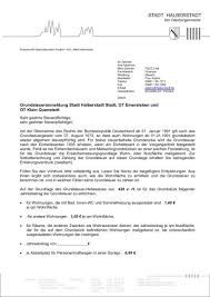Über das anschreiben bekommt der vermieter einen ersten eindruck vom mietinteressenten. Anschreiben Grundsteueranmeldung Stadt Halberstadt Ot Klein