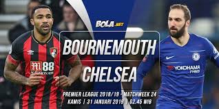 Select the opponent from the menu on the left . Prediksi Bournemouth Vs Chelsea 31 Januari 2019 Bola Net