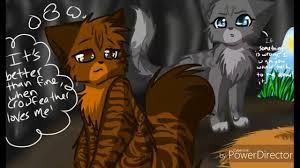 Crowfeather and leafpool first showed minor hints of attraction towards each other. Cinderpelt Leafpool Warrior Cats Youtube