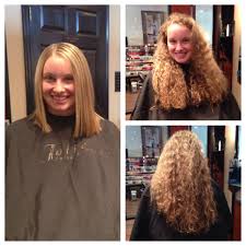 Brazilian Blowout Before And After My Beautiful Clients Now Ready For A New College Semester Brazilian Blowout New Look Curly Hair Styles