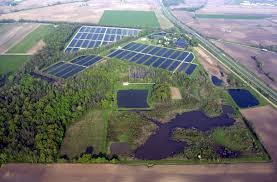 Fish Hatchery Fish Hatchery Landscape Roof Solar Panel