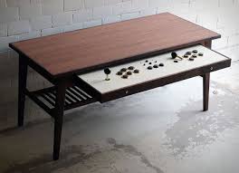 Or perhaps arcade coat hooks, arcade coasters or giant rubik's cubes. Custom Arcade Coffee Table Has Built In Joysticks Techeblog