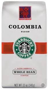 Starbucks Colombian Coffee Whole Bean 12 Ounce Bags Pack Of 3 Colombian Coffee Coffee Pack Coffee Store