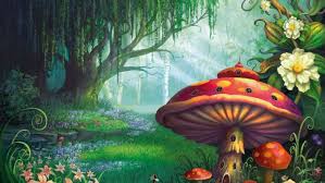 Artwork, illustration, digital art, women, fantasy art, fantasy girl. Curious Kid In Dangerous Evil Forest Fantasy Frightened 1050x700 Wallpaper Teahub Io