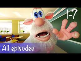 Booba refers to a series of reaction images, textual reactions and fan art and other memes revolving around the word booba and images of various characters cartoonishly popping their eyes in desire. Booba All 7 Episodes Bonus Cartoon For Kids Cartoon Kids Kids Movies All Episodes