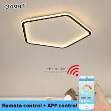 22 Indirim Modern Led Tavan Isiklari Oturma Odasi Yatak Odasi Calisma Odasi Icin Beyaz Siyah Kapali Tavan Lambasi Kisilabilir Lamp 2020 Tavan Lambasi Tavan Led