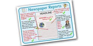 Example of a newspaper report ks2 : Writing A Newspaper Report Ks2 Powerpoint