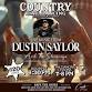 Country Line Dancing & Live Music from Dustin event image