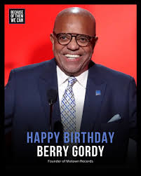 Today, we're celebrating the incredible life of Berry Gordy Jr., the Detroit-born music mogul who turns 95 today!🌟⁠ ⁠ As the founder of Motown Records, Berry revolutionized the music industry and helped