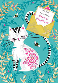 Granddaughter Glitter Malarkey Cards Send happy birthday wishes and happy birthday cards to your friend, family or any other person whom. granddaughter glitter