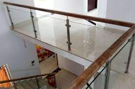 Stainless Steel Staircase Handrail Designs In Kerala India Stainless Steel Staircase Staircase Interior Design Steel Railing Design