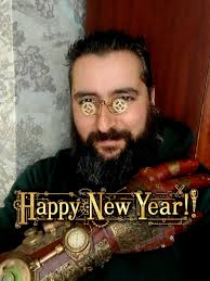 Steampunk design carved in genuine emu egg shell.