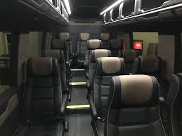 2018 14 Pax Mercedes Benz Sprinter Interior Plus You Have To See The Video Screens And Listen To The Sound Syste Benz Sprinter Mercedes Benz Tinted Windows