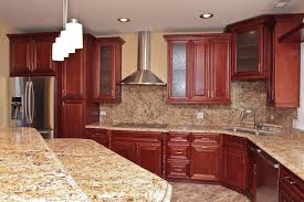 Solarius Granite With A Full Height Backsplash Kitchen Range Hood Kitchen Design Kitchen Odor