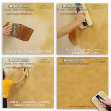 Faux wall painting has become very popular in recent years. Glazing Color Wash Faux Finish Painting By The Woolie How To Paint Walls Fauxpainting Youtube