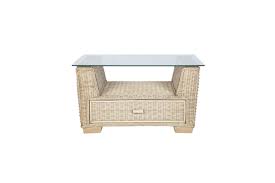 Usually dispatched within 2 to 3 days. Surf Wicker Cane Rattan Conservatory Furniture Coffee Table