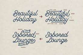 Madgue Connected Monoline Extras By Sarid Ezra On Creativemarket Holiday Fonts Holiday Fonts Free Script Fonts Design