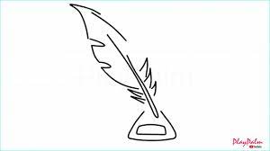 2550x3357 lobster feather pen and ink clipart clipart kid. How To Draw Quill And Ink Youtube