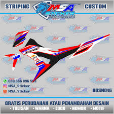 Check spelling or type a new query. Striping Custom Suka Suka Honda Sonic 150r Sticker Variasi Hdsn046 Shopee Indonesia