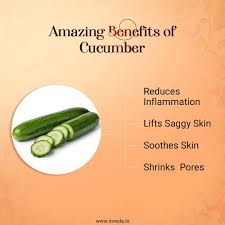 Invedaindia Cucumber Isn T A Kheera It S A Heera For The Skin Astringent Soothing Properties Of Cucumber Makes Skin So Smooth Perfect Potent In Minimizing Pores And Even Fight With In conclusion, cucumber is a great natural ingredient for skin care, generally and for ance particularly.