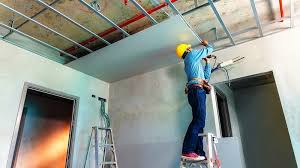 Keren dan mewah, itulah kesan pertama ketika melihat desain plafon gypsum model terbaru ini. Cara Menghitung Biaya Pemasangan Plafon Rumah Langit Langit