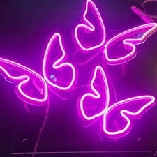 Violet aesthetic aesthetic colors aesthetic pictures neon purple purple walls purple rain purple glitter wallpapers wallpapers vaporwave. Butterfly Neon Lightneon Sign Handmade Neon Light Etsy Neon Light Wallpaper Purple Butterfly Wallpaper Purple Aesthetic