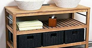 Einfacher Holzwaschtisch Holzwaschtisch Waschtisch Teak