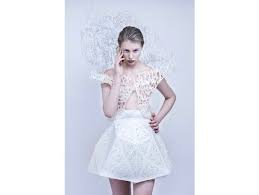 Francis Bitonti Studio A Multidisciplinary Design Studio In New York City Organized A Workshop At The Metropolitan Excha 3d Printed Dress Dresses Flare Skirt